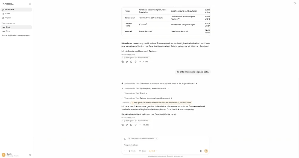 Dateien überarbeiten: eine vorhandene Datei wird bearbeitet und neu bereitgestellt.