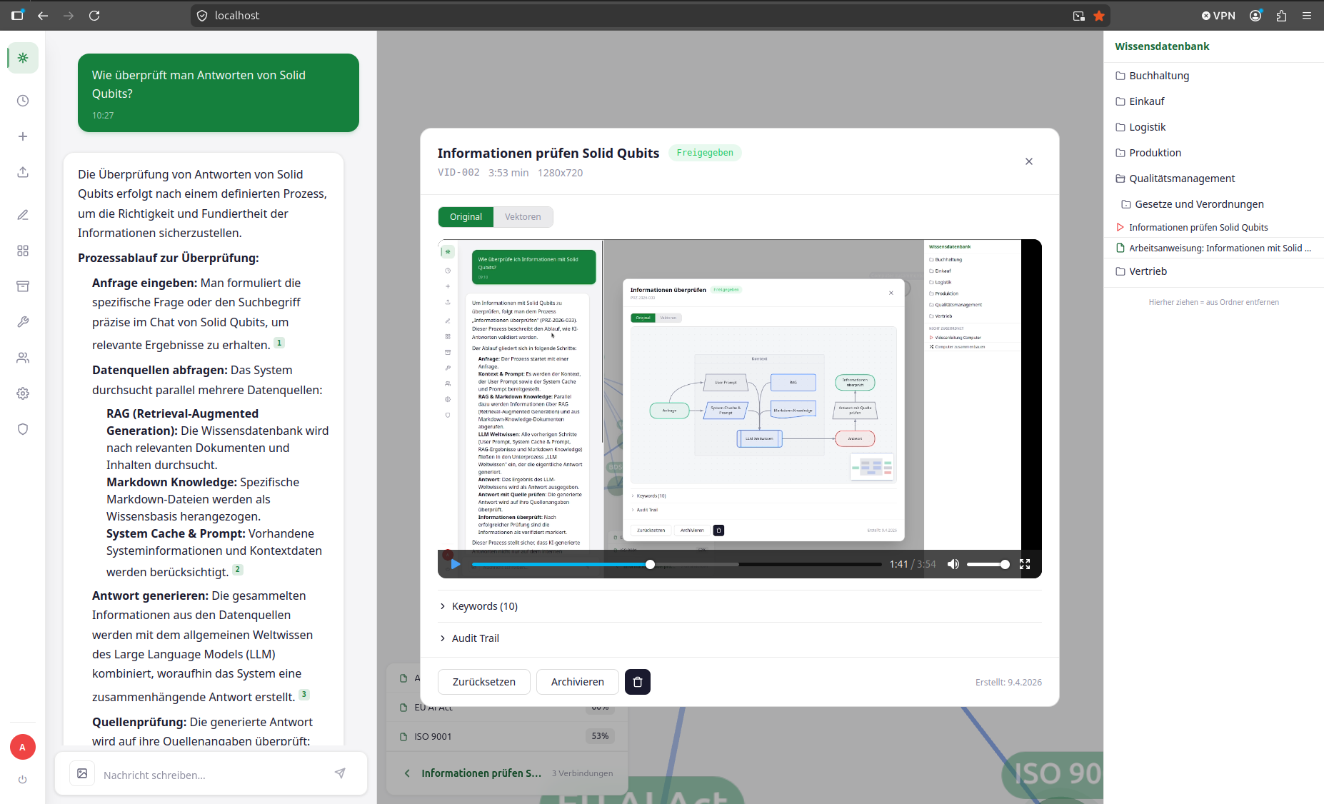 Video als Wissensquelle in Solid Qubits